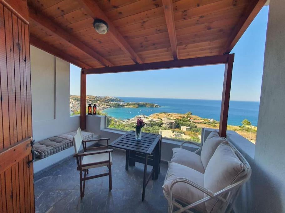 Endless Blue Villa - Amazing Sea View アギア・ペラギア エクステリア 写真