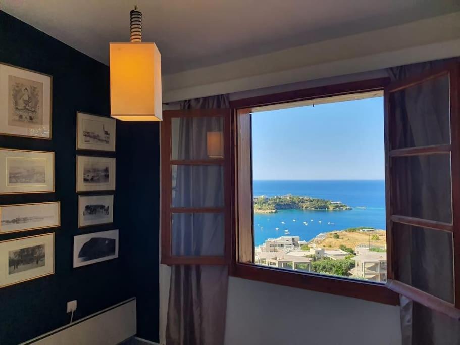Endless Blue Villa - Amazing Sea View アギア・ペラギア エクステリア 写真