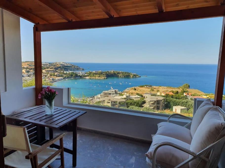Endless Blue Villa - Amazing Sea View アギア・ペラギア エクステリア 写真